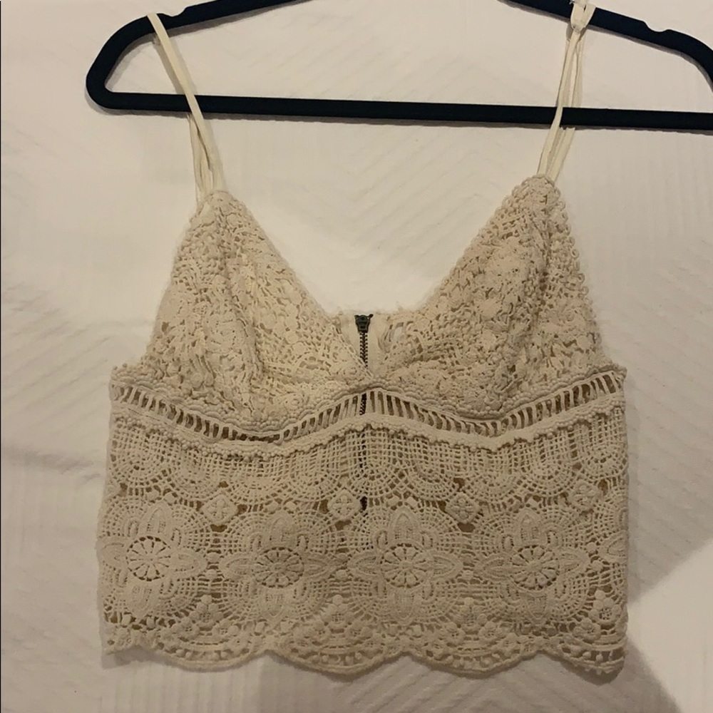 Crochet crop top
